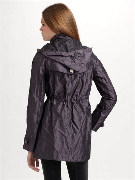 burberry brit thailand hooded raincoat|Burberry raincoats for women sale.